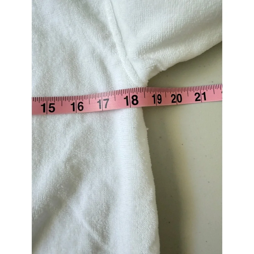 NWT Kidz Clubhouse Kids Caesars Greek Key Robe Pool Resort‎ Cotton M 8-12 yo